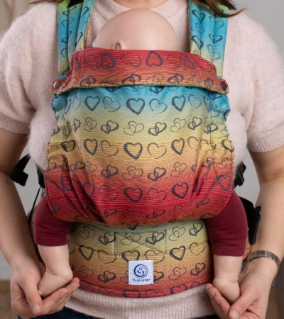 Mama Bobocel Nido din primele zile de viata - Bobocel Nido Inimi Colorate