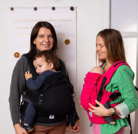 Babywearing & imbratisari sigure - Ssc Mama Bobocel Zmeurică S4NG Interlock