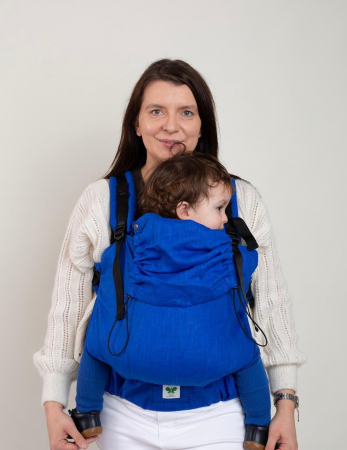 Babywearing & imbratisari sigure - Ssc Mama preschooler ajustabil Cobalt In organic S4