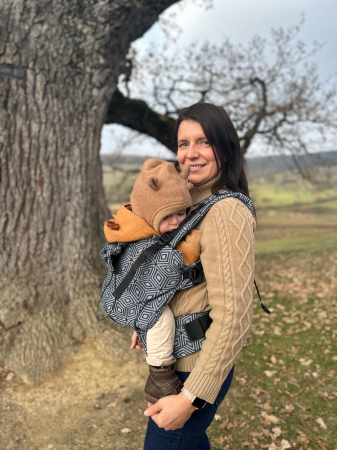 Ssc Mama preschooler ajustabil Flowers of life Mauve wrap conversion S4NG [1]