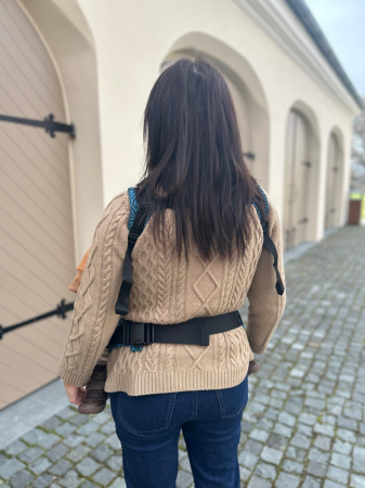 Ssc Mama preschooler ajustabil Flowers of life Blue wrap conversion S4NG [8]