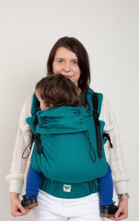 Ssc Mama preschooler ajustabil Warm Teal In organic S4 [0]