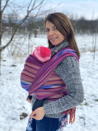 Wrap tesut manual Curcubeu mov Size 5 aprox 4,3 m [3]