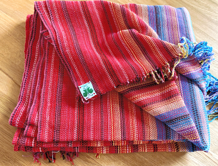 Wrap tesut manual Curcubeu rosu Size 5 aprox 4,3 m  [0]