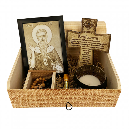 Catalog Icoane - Icoana Icoana Sfantul Ilie Pirogravata in Lemn