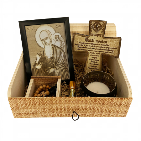 Catalog Icoane - Icoana Sfantul Ioan Pirogravata in Lemn