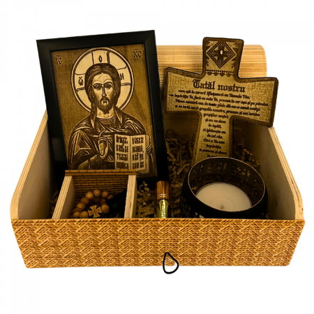 Set Dar Sfant – Icoana si Rugaciune - Set Dar Sfant – Icoana si Rugaciune