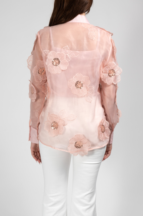 CAMASA ELEGANTA, CU ACCESORII FLORALE [5]