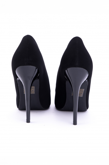 Toc 11 cm Pantofi cu Toc subtire  Black [5]