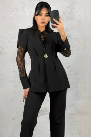 Noutati - Costum Lalyane Negru