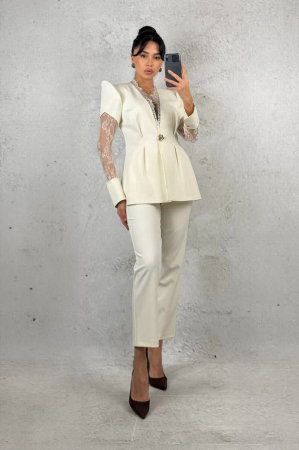 Costum Lalyane Alb [1]