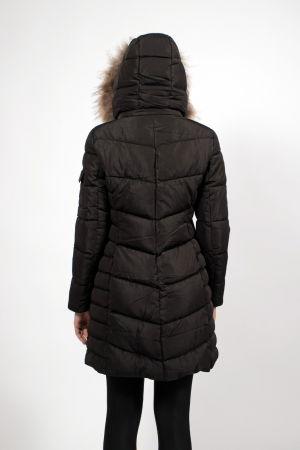Jacheta  neagra cu gluga [3]