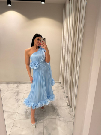 Rochie Sara midi bleu [1]