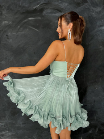 Imbracaminte - ROCHIE SCURTA CU CORSET REGLABIL