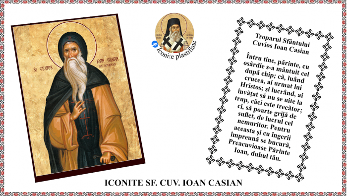 Icoana Sfantul Cuvios Ioan Casian [1]