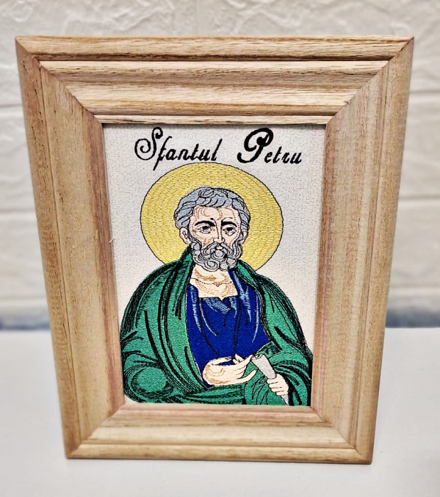 Icoana brodata - Sfantul Petru [1]