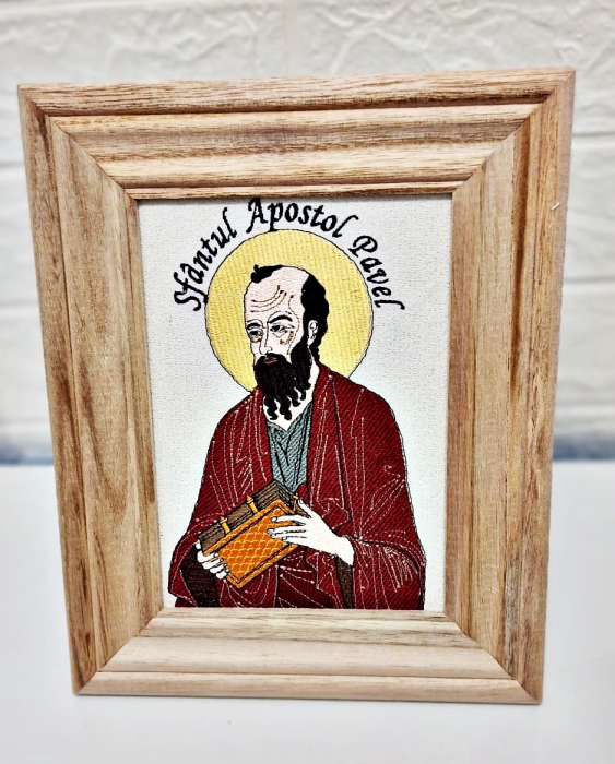 Icoana brodata - Sfantul Pavel [1]