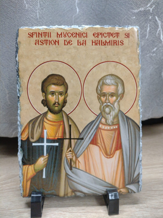 Icoana pe placa din ardezie [5]