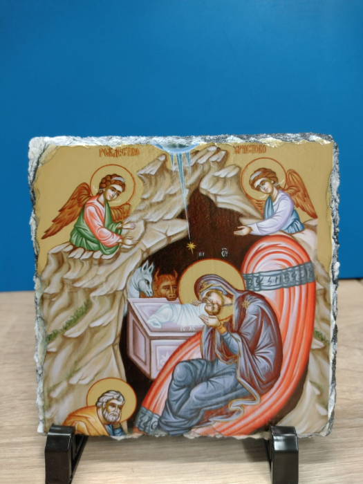 Icoana pe placa din ardezie [2]