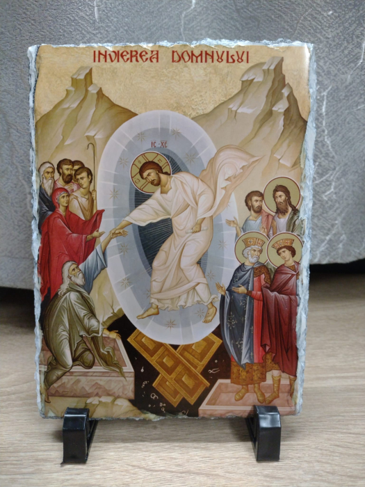 Icoana pe placa din ardezie [7]