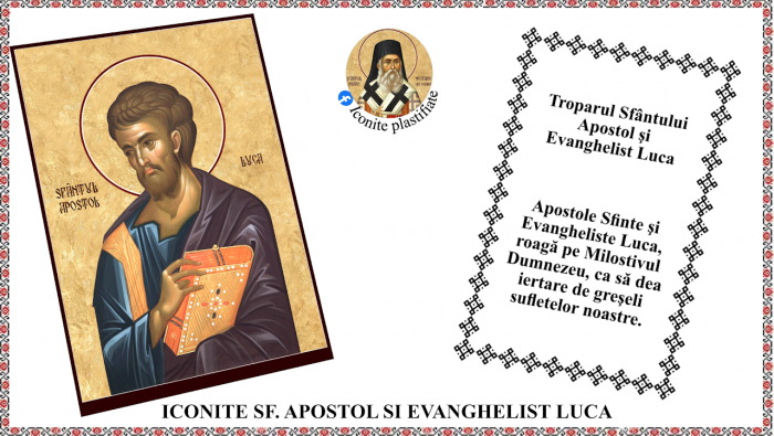 Icoana Sfantul Apostul si Evanghelist Luca [1]