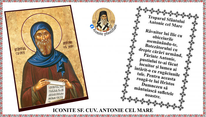Icoana Sfantul Cuvios Antonie cel Mare [1]