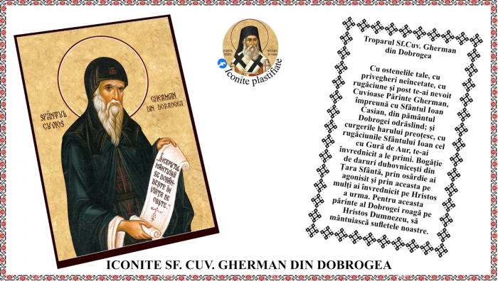 Icoana Sfantul Cuvios Gherman din Dobrogea [1]