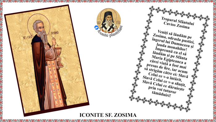 Icoana Sfantul Cuvios Zosima [1]
