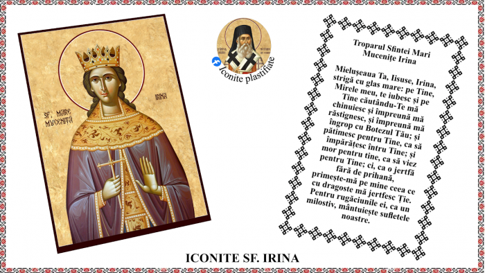 Icoana Sfanta Mare Mucenita Irina [1]