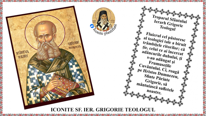 Icoana Sfantul Ierarh Grigorie Teologu [1]
