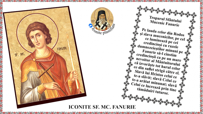 Icoana Sfantul Mucenic Fanurie [1]