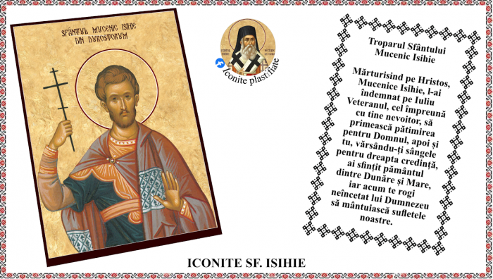 Icoana Sfantul Mucenic Isihie din Durostorum [1]