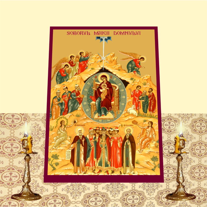 Icoana Soborul Maicii Domnului printata pe MDF cu UV la dimensiunea A4 [2]