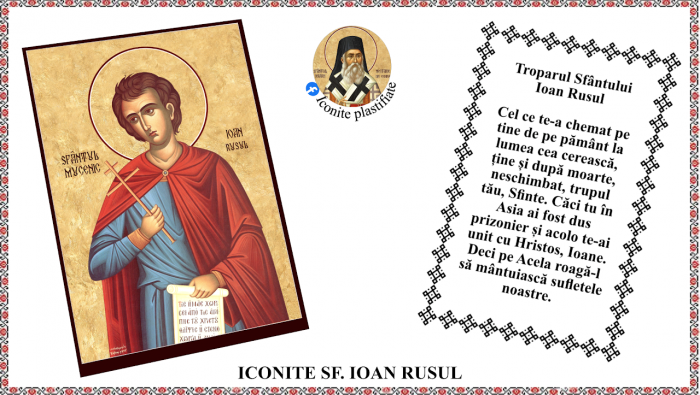Icoana Sfantul Mucenic Ioan Rusul [1]