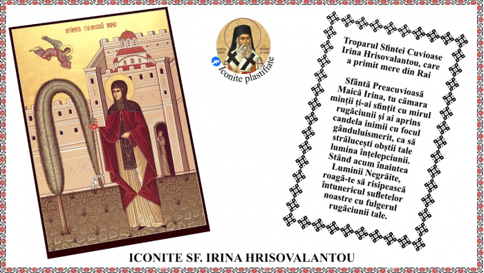 Icoana Sfanta Cuvioasa Irina Hrisovalantou [1]