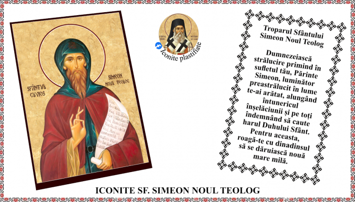 Icoana Sfantul Cuvios Simeon Noul Teolog [1]