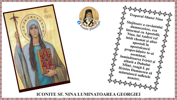 Icoana Sfanta Nina - Luminatoarea Georgieie [1]