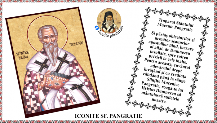Icoana Sfantul Mucenic Pangratie [1]