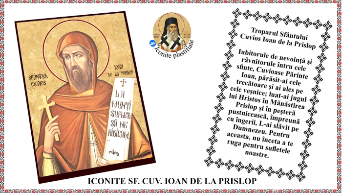 Icoana Sfantul Cuvios Ioan de la Prislop [1]