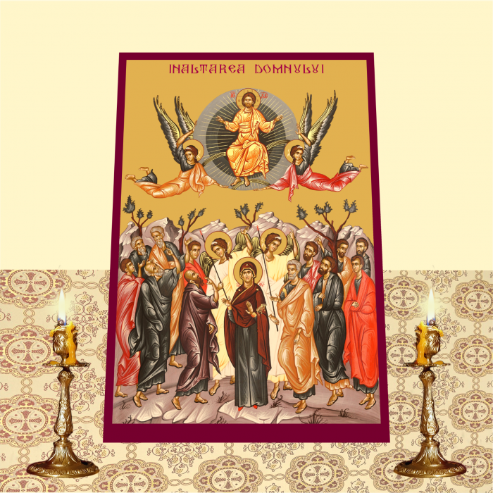 Set Icoane cu Praznicele Imparatesti printate pe MDF cu imprimanta UV [6]