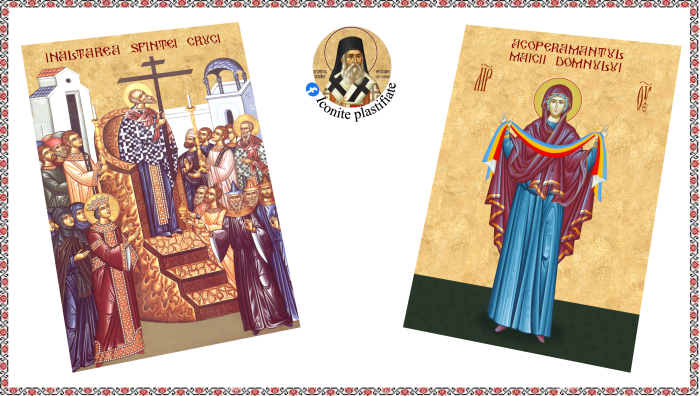 Set Icoane cu Sfintii cu Cruce rosie [7]