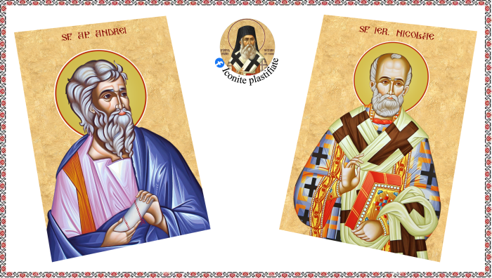 Set Icoane cu Sfintii cu Cruce rosie [10]