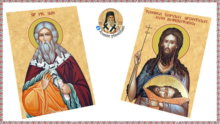 Set Icoane cu Sfintii cu Cruce rosie [6]