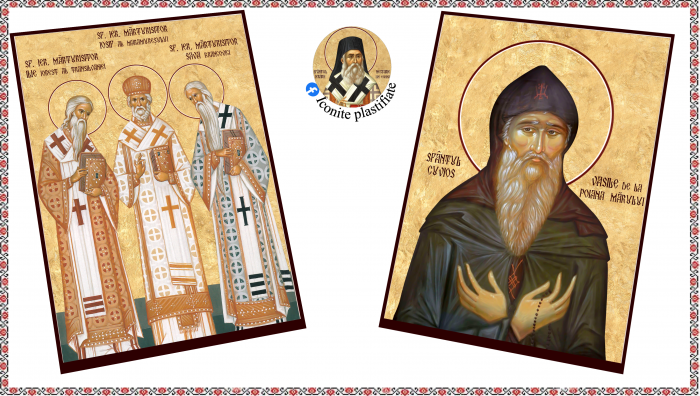 Set Icoane cu Sfintii romani [6]