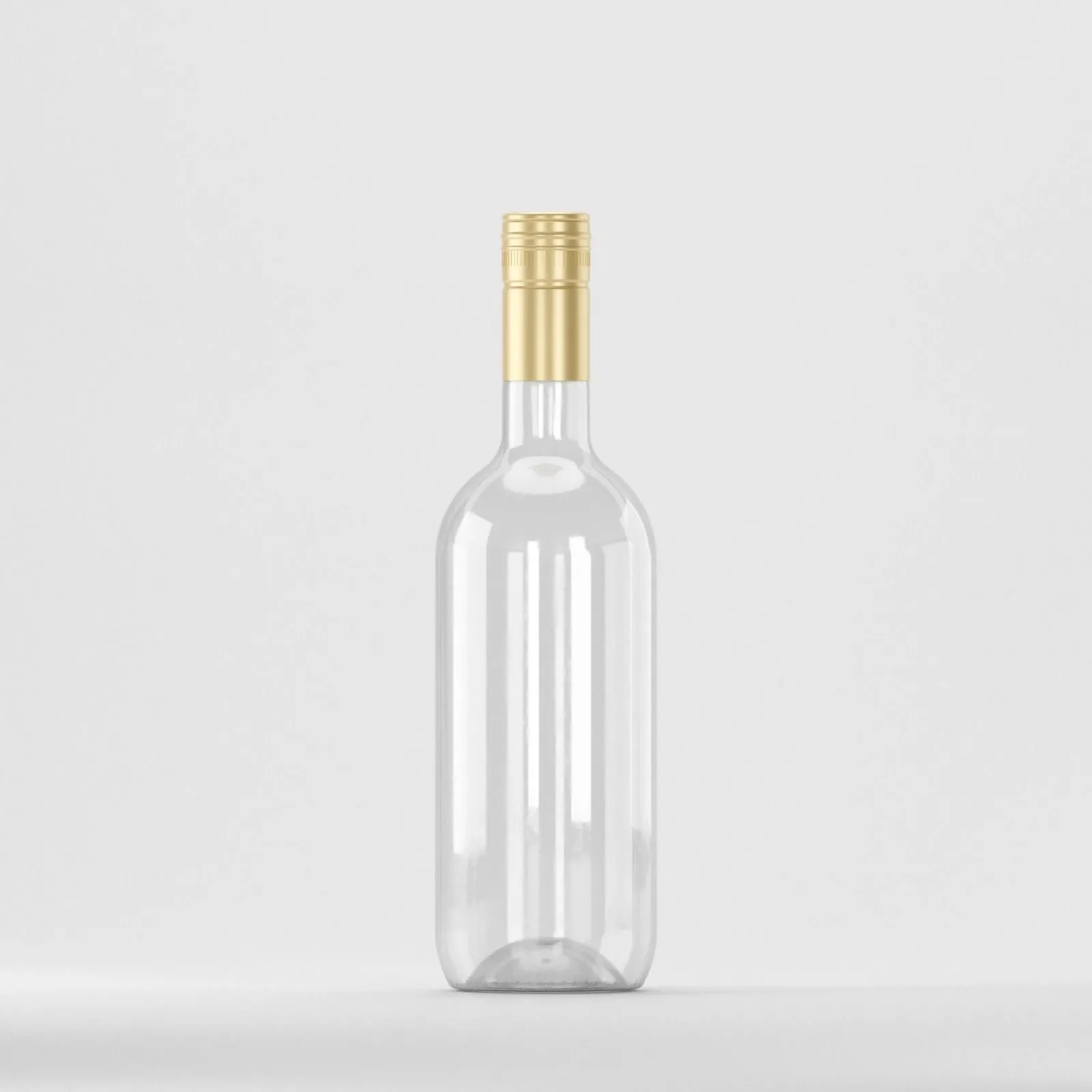 Etichete Aghiasma - Flacon PET 750ml, transparent – cu capac filetant auriu