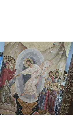 Dvera Invierea pe Canvas Bumbac [2]