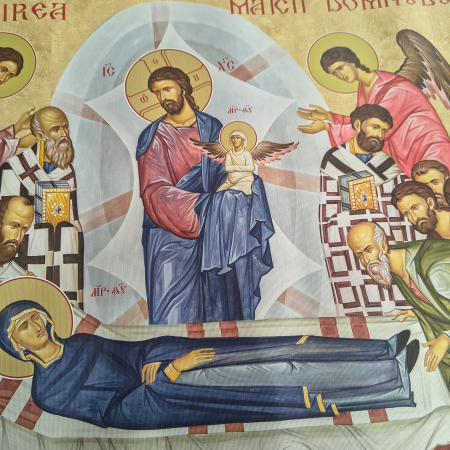 Canvas Bumbac pentru Sfantul Epitaf al Adormirii Maicii Domnului [1]