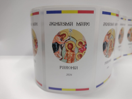 Nasterea si Botezul Domnului - Etichete Aghiasma mare