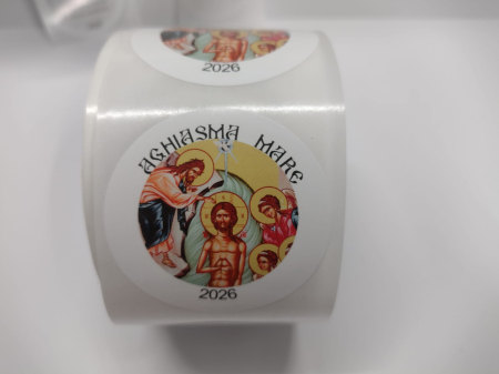 Nasterea si Botezul Domnului - Etichete Aghiasma mare