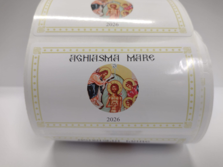 Nasterea si Botezul Domnului - Etichete Aghiasma mare